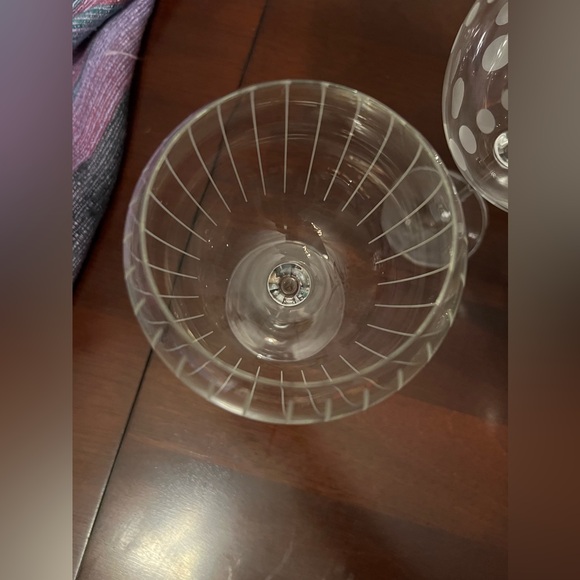 Mikasa Cheers set of 4 Balloon Wine Glasses - etched crystal - Picture 9 of 10